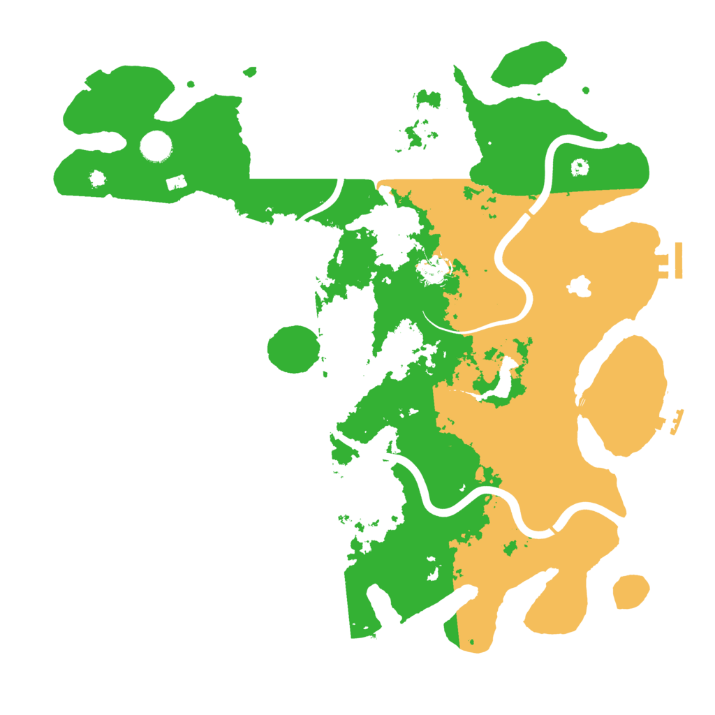 Biome Rust Map: Procedural Map, Size: 4000, Seed: 1886429625