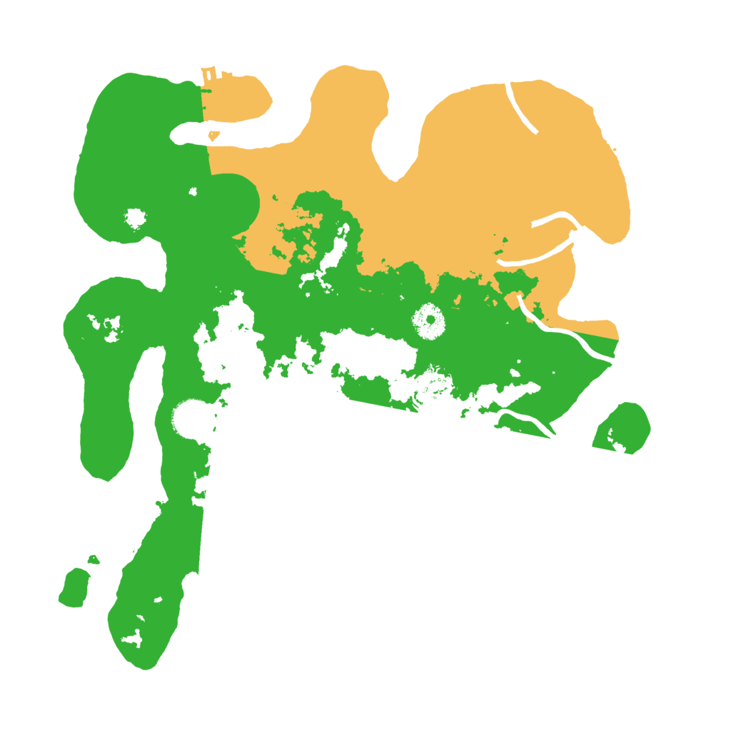 Biome Rust Map: Procedural Map, Size: 3250, Seed: 3333657