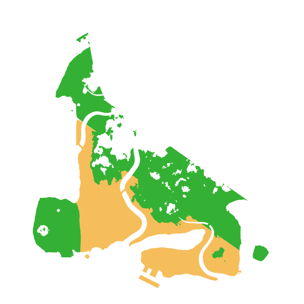 Biome Rust Map: Procedural Map, Size: 2850, Seed: 481034112