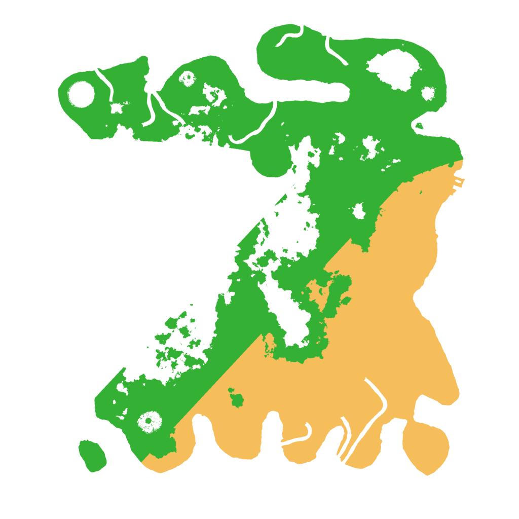 Biome Rust Map: Procedural Map, Size: 3500, Seed: 1217542998