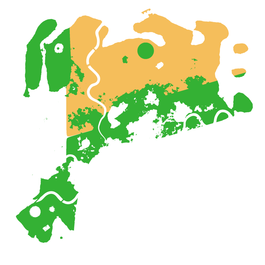 Biome Rust Map: Procedural Map, Size: 4250, Seed: 133337