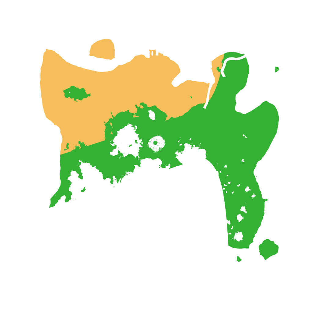 Biome Rust Map: Procedural Map, Size: 3000, Seed: 970265