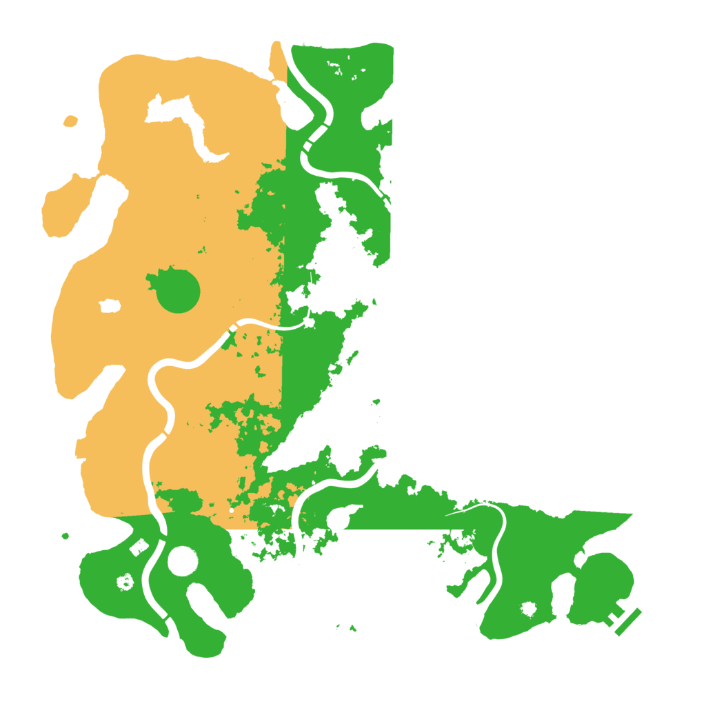 Biome Rust Map: Procedural Map, Size: 4250, Seed: 1264833865
