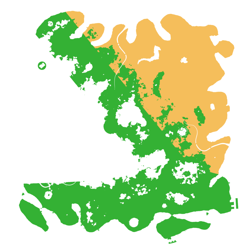 Biome Rust Map: Procedural Map, Size: 4800, Seed: 1595427780