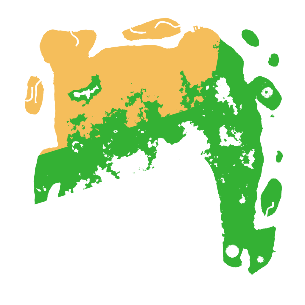 Biome Rust Map: Procedural Map, Size: 4250, Seed: 2526