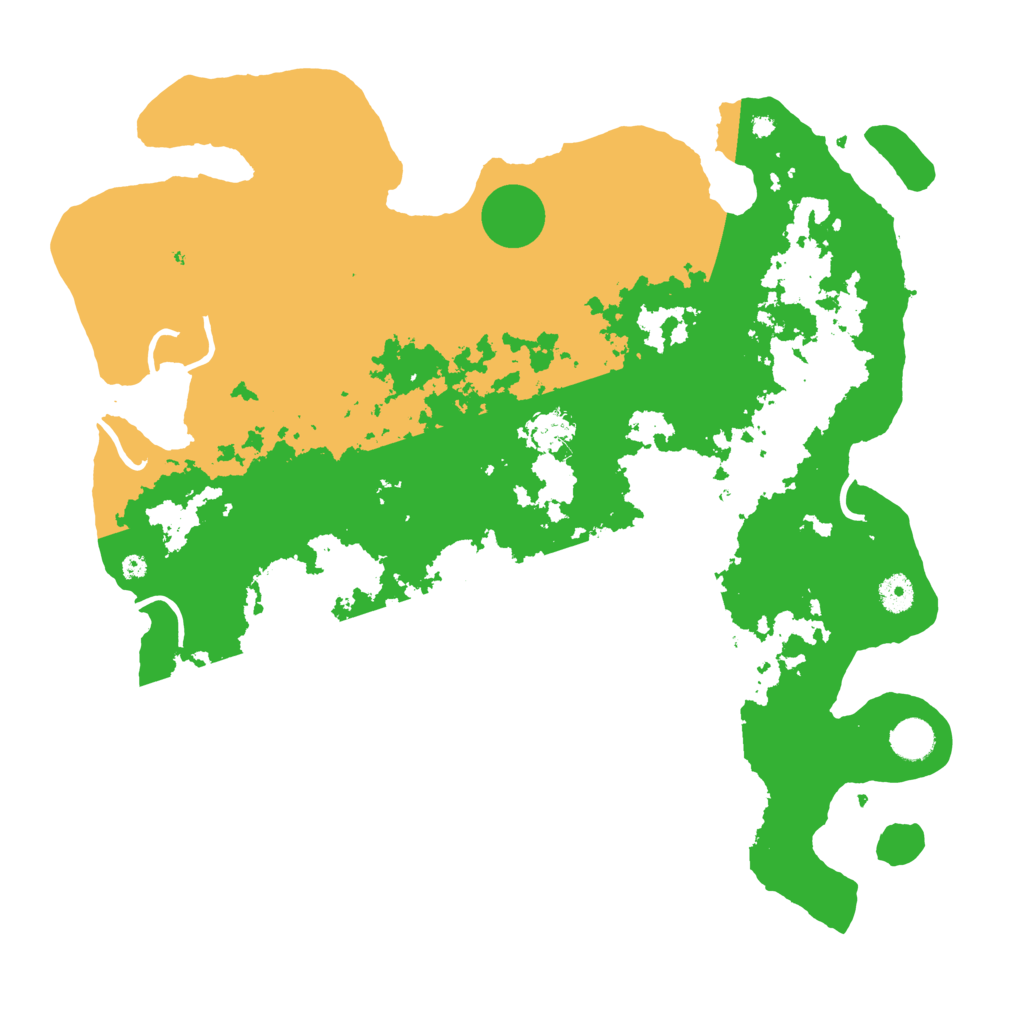Biome Rust Map: Procedural Map, Size: 4250, Seed: 970265