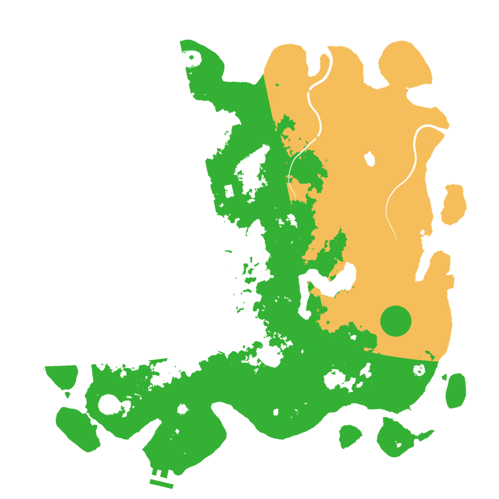 Biome Rust Map: Procedural Map, Size: 4252, Seed: 2004102077