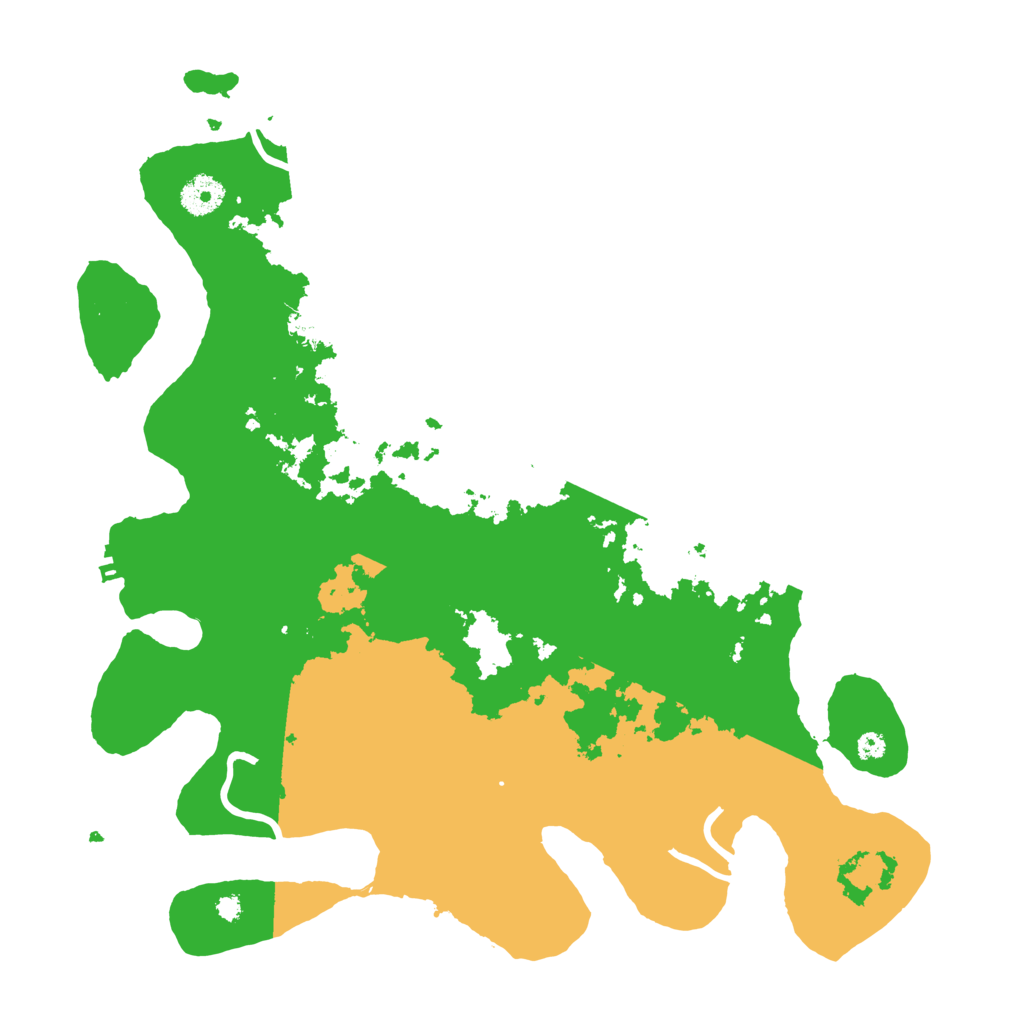 Biome Rust Map: Procedural Map, Size: 3750, Seed: 710899825