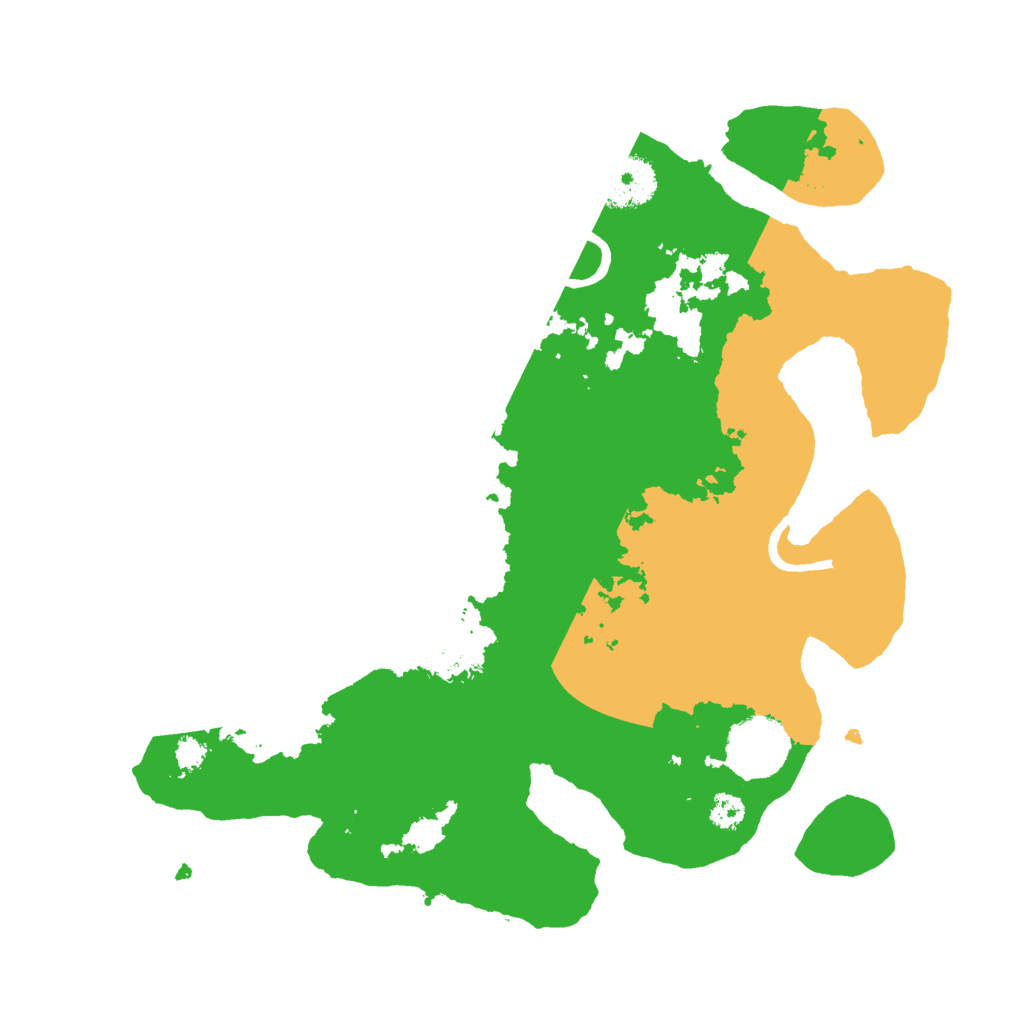 Biome Rust Map: Procedural Map, Size: 3000, Seed: 1919