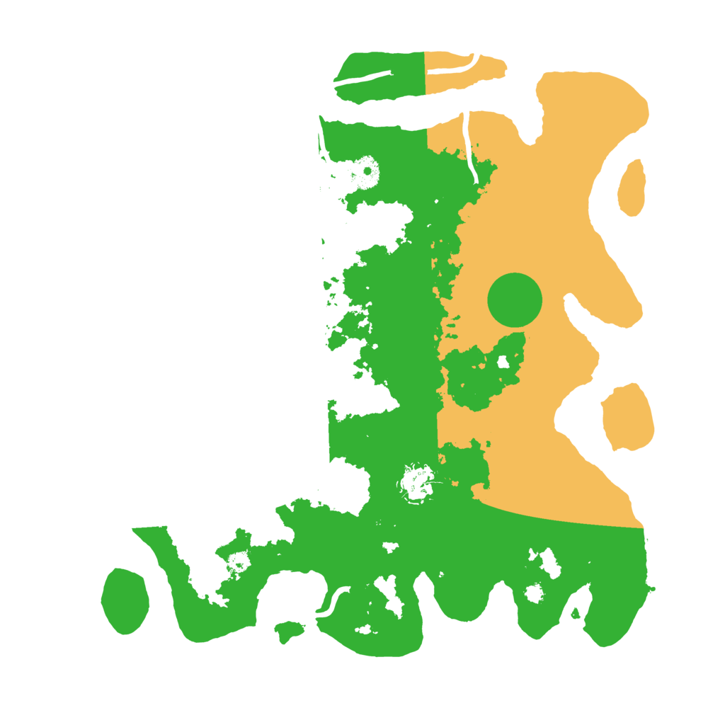 Biome Rust Map: Procedural Map, Size: 3500, Seed: 50200956