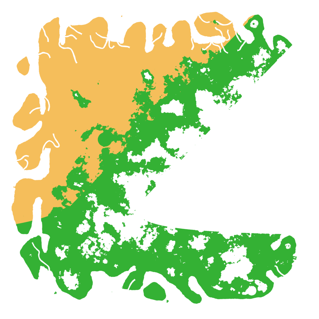Biome Rust Map: Procedural Map, Size: 6000, Seed: 840