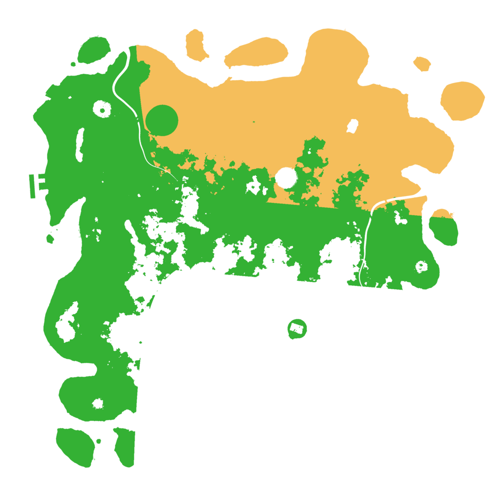 Biome Rust Map: Procedural Map, Size: 4250, Seed: 1415245730