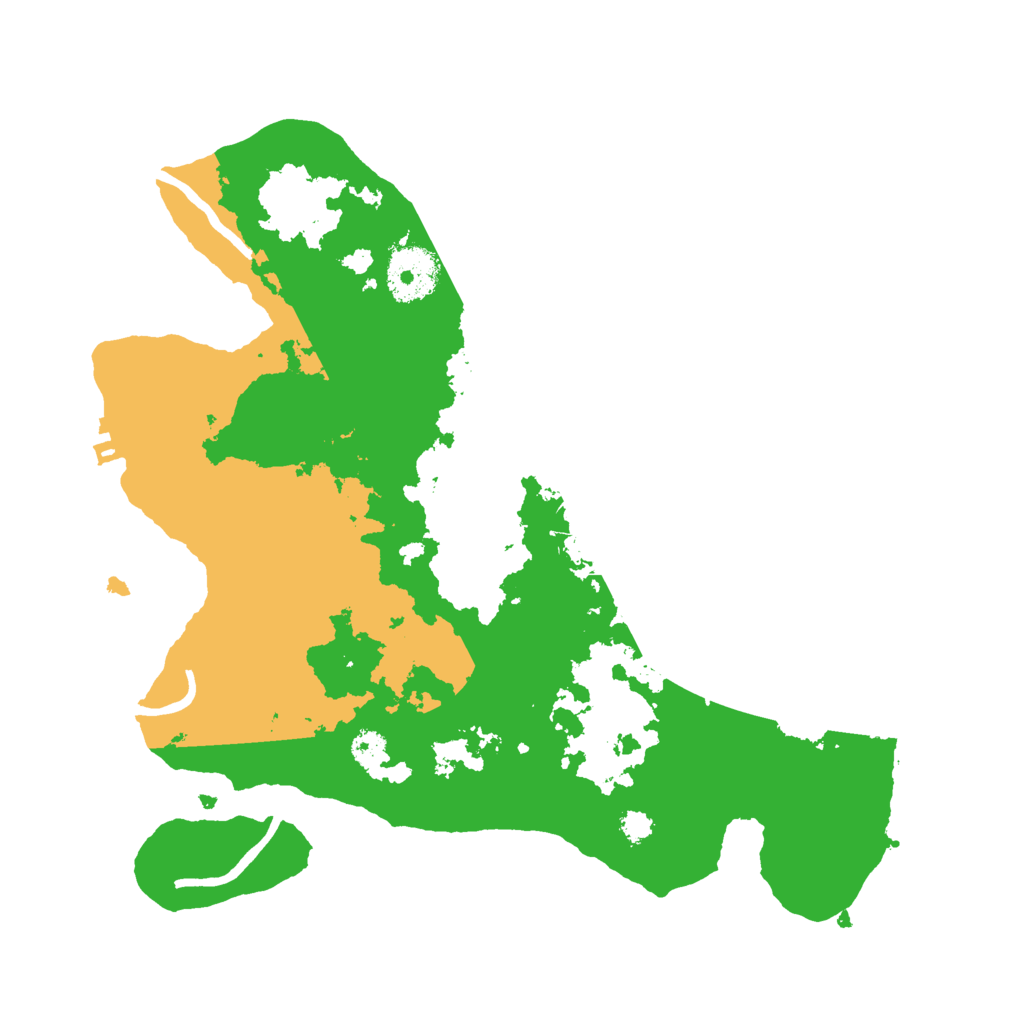 Biome Rust Map: Procedural Map, Size: 3000, Seed: 1962583847