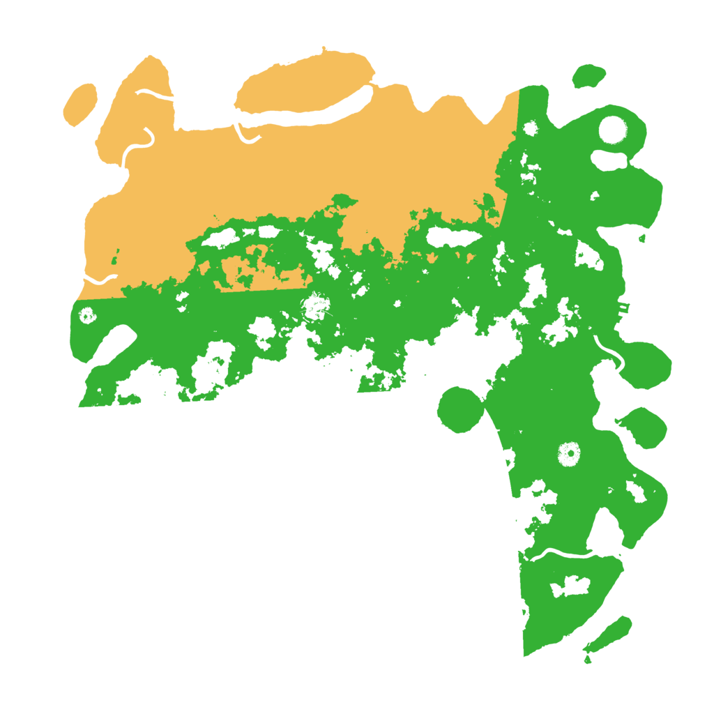 Biome Rust Map: Procedural Map, Size: 4500, Seed: 2082904443
