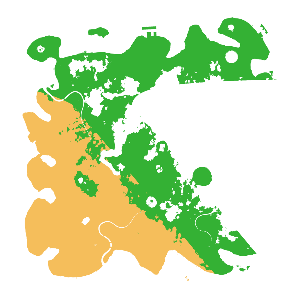 Biome Rust Map: Procedural Map, Size: 4250, Seed: 463477407