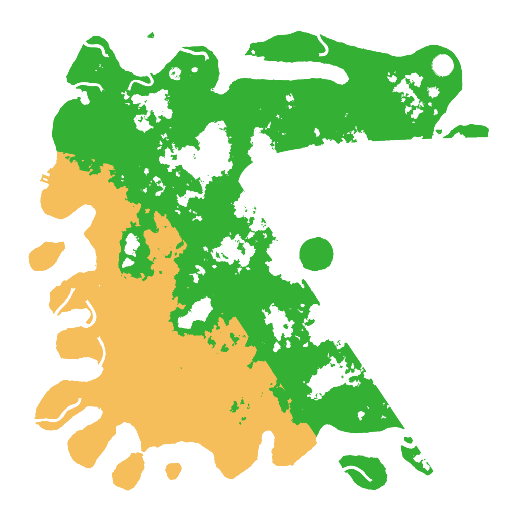 Biome Rust Map: Procedural Map, Size: 4250, Seed: 1109243191