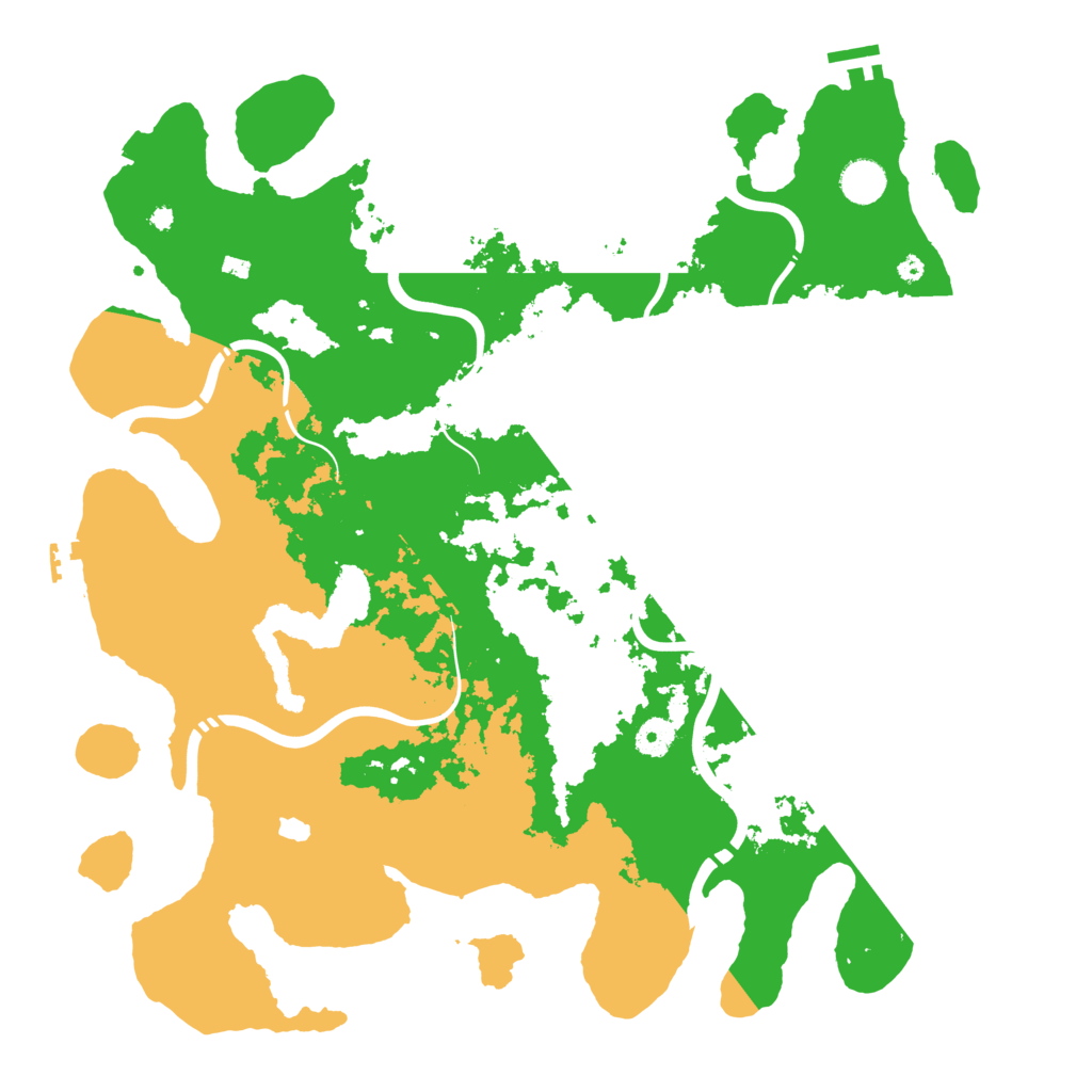 Biome Rust Map: Procedural Map, Size: 4250, Seed: 1896907637