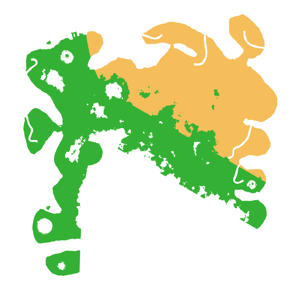 Biome Rust Map: Procedural Map, Size: 3500, Seed: 1576518611