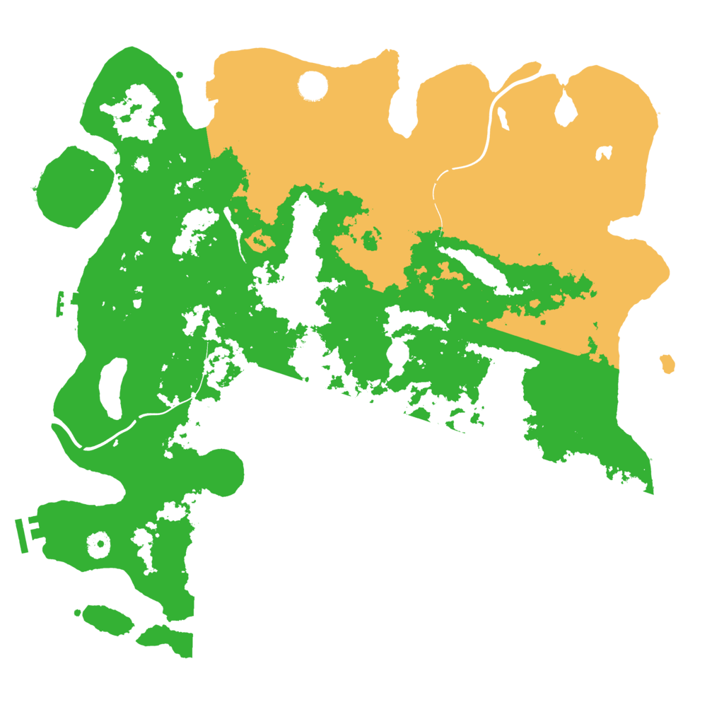Biome Rust Map: Procedural Map, Size: 4250, Seed: 3503