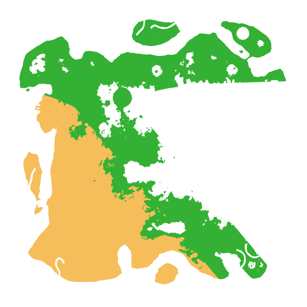 Biome Rust Map: Procedural Map, Size: 4300, Seed: 718714765