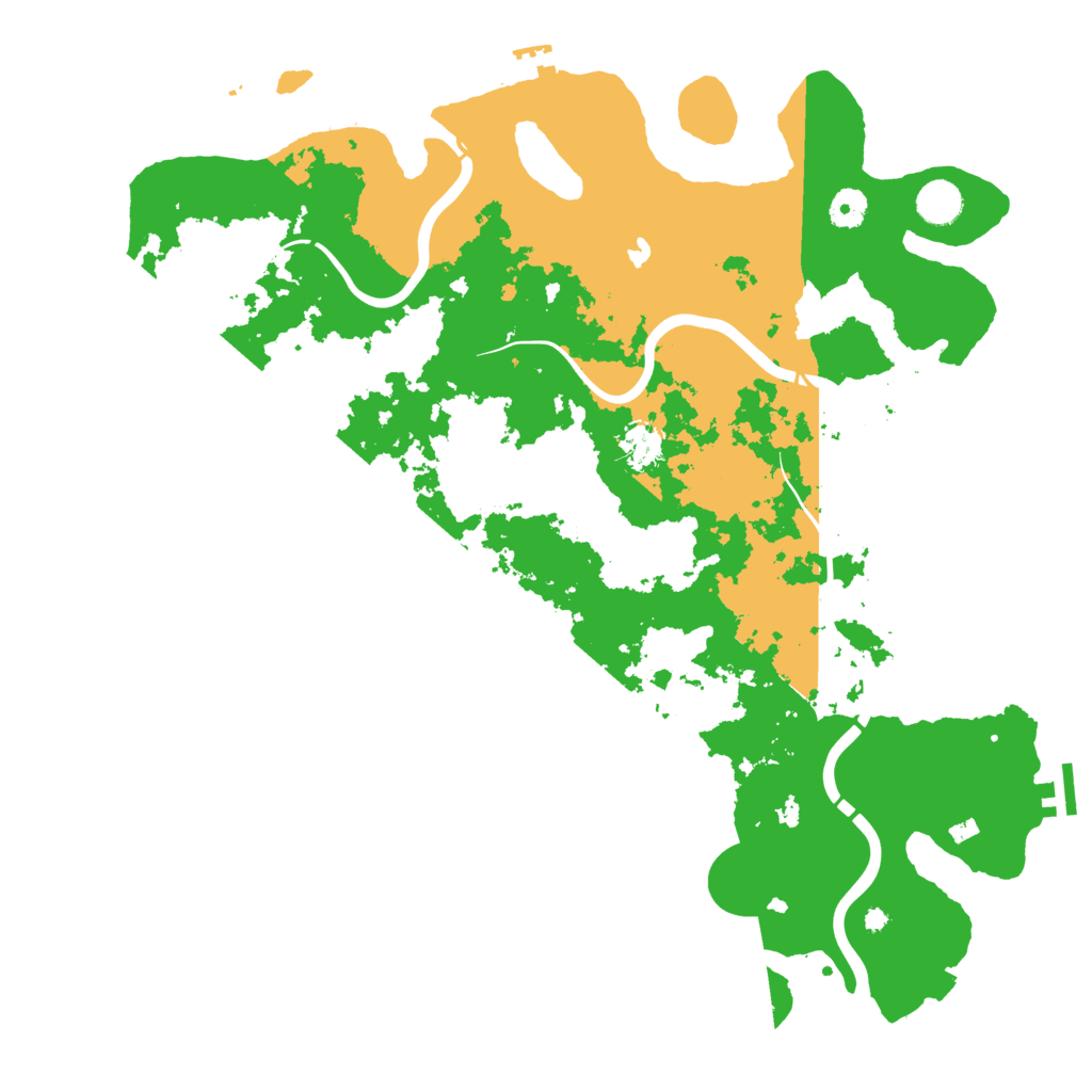 Biome Rust Map: Procedural Map, Size: 4250, Seed: 220724838