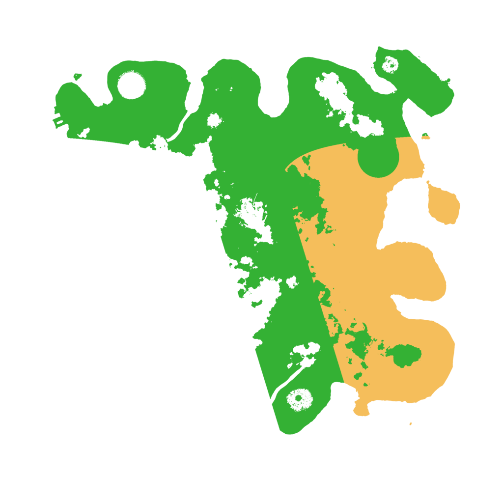 Biome Rust Map: Procedural Map, Size: 3200, Seed: 1385195488