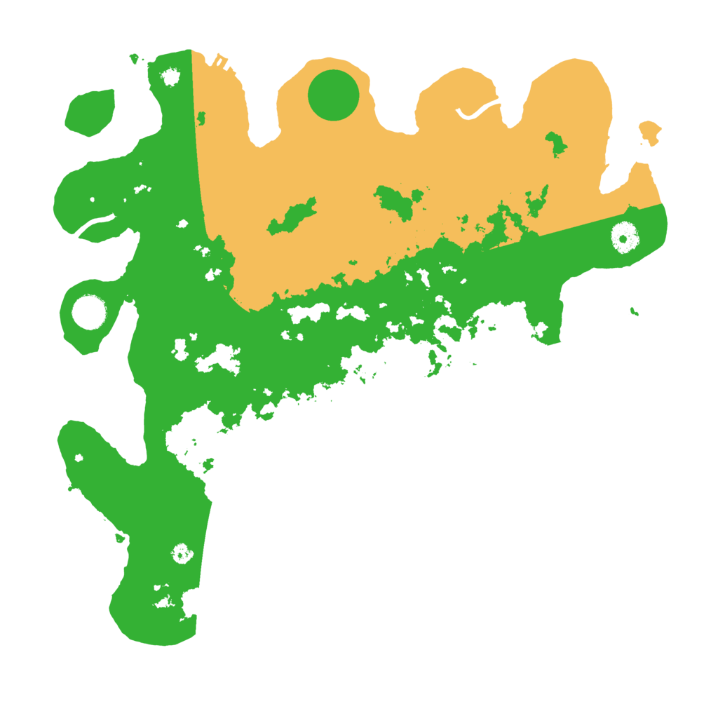 Biome Rust Map: Procedural Map, Size: 3700, Seed: 1172193051