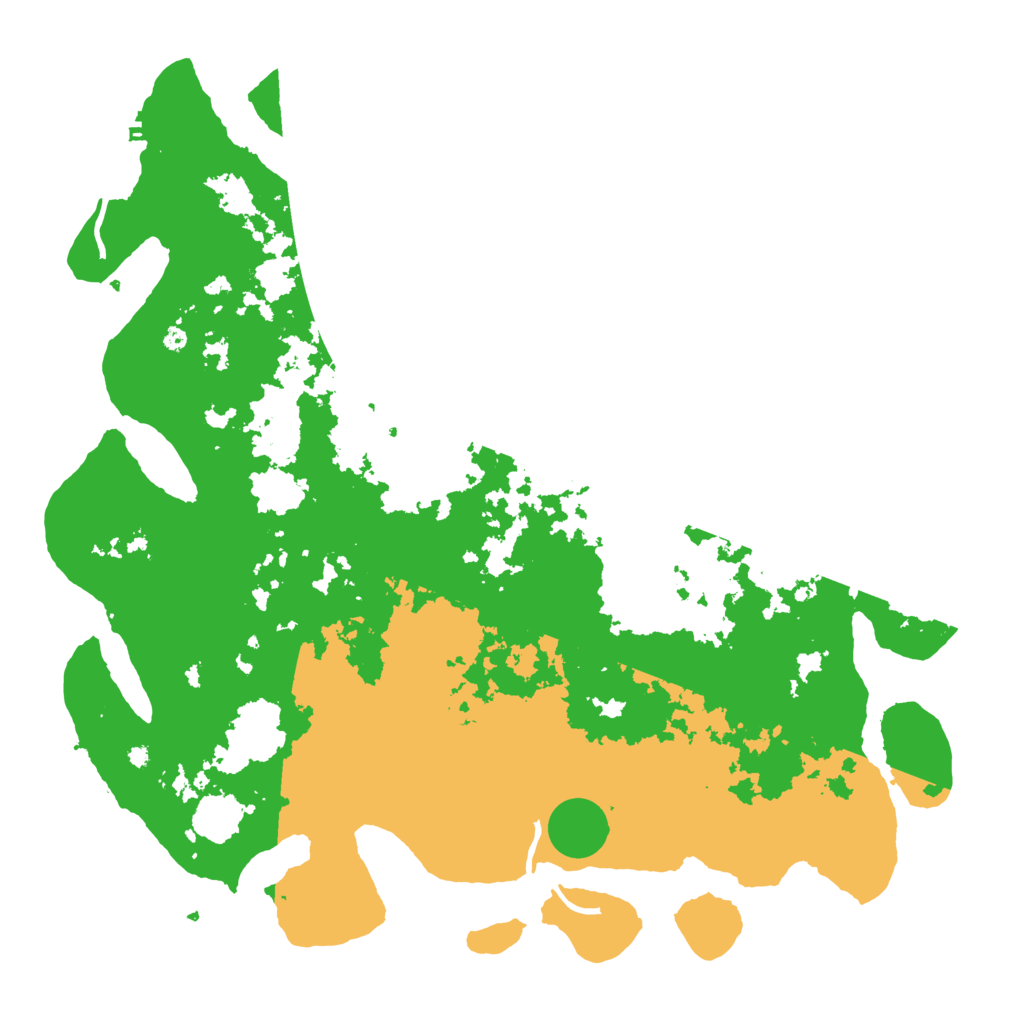 Biome Rust Map: Procedural Map, Size: 4500, Seed: 640466910