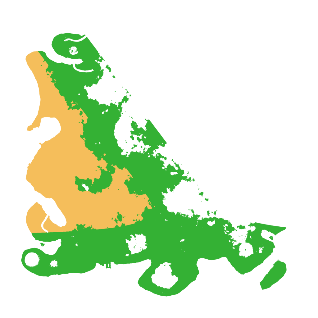 Biome Rust Map: Procedural Map, Size: 3900, Seed: 458947