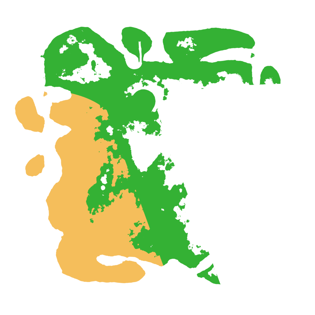 Biome Rust Map: Procedural Map, Size: 3500, Seed: 43778666