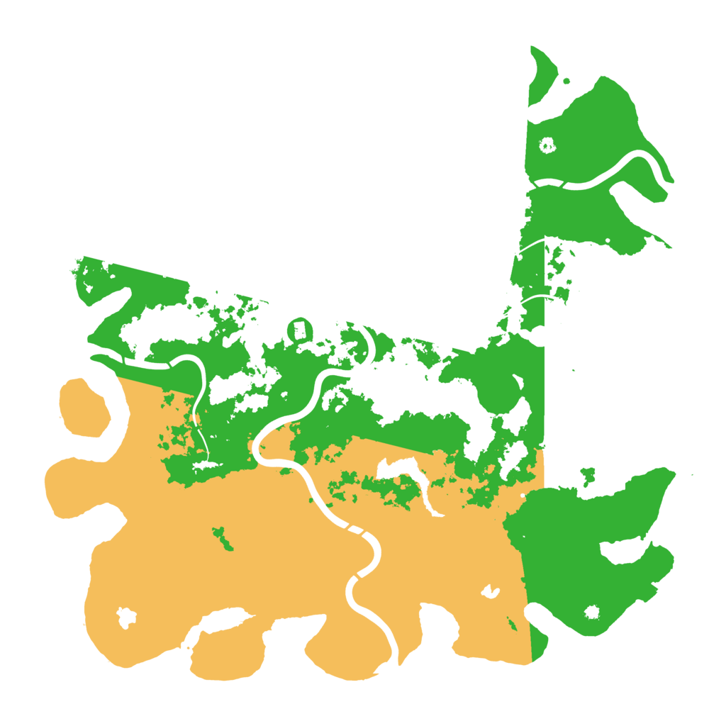 Biome Rust Map: Procedural Map, Size: 4500, Seed: 1869001864