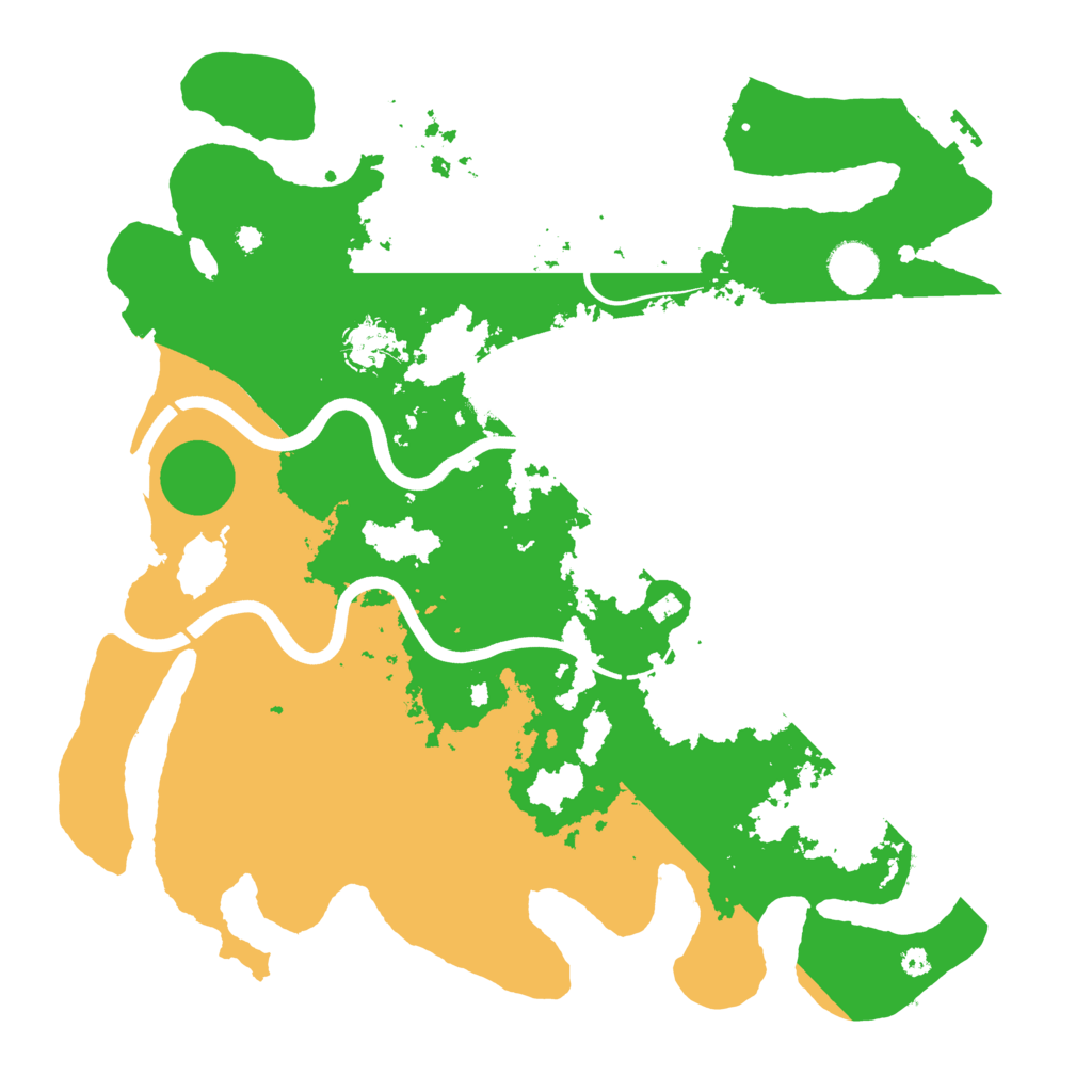 Biome Rust Map: Procedural Map, Size: 3850, Seed: 7780926