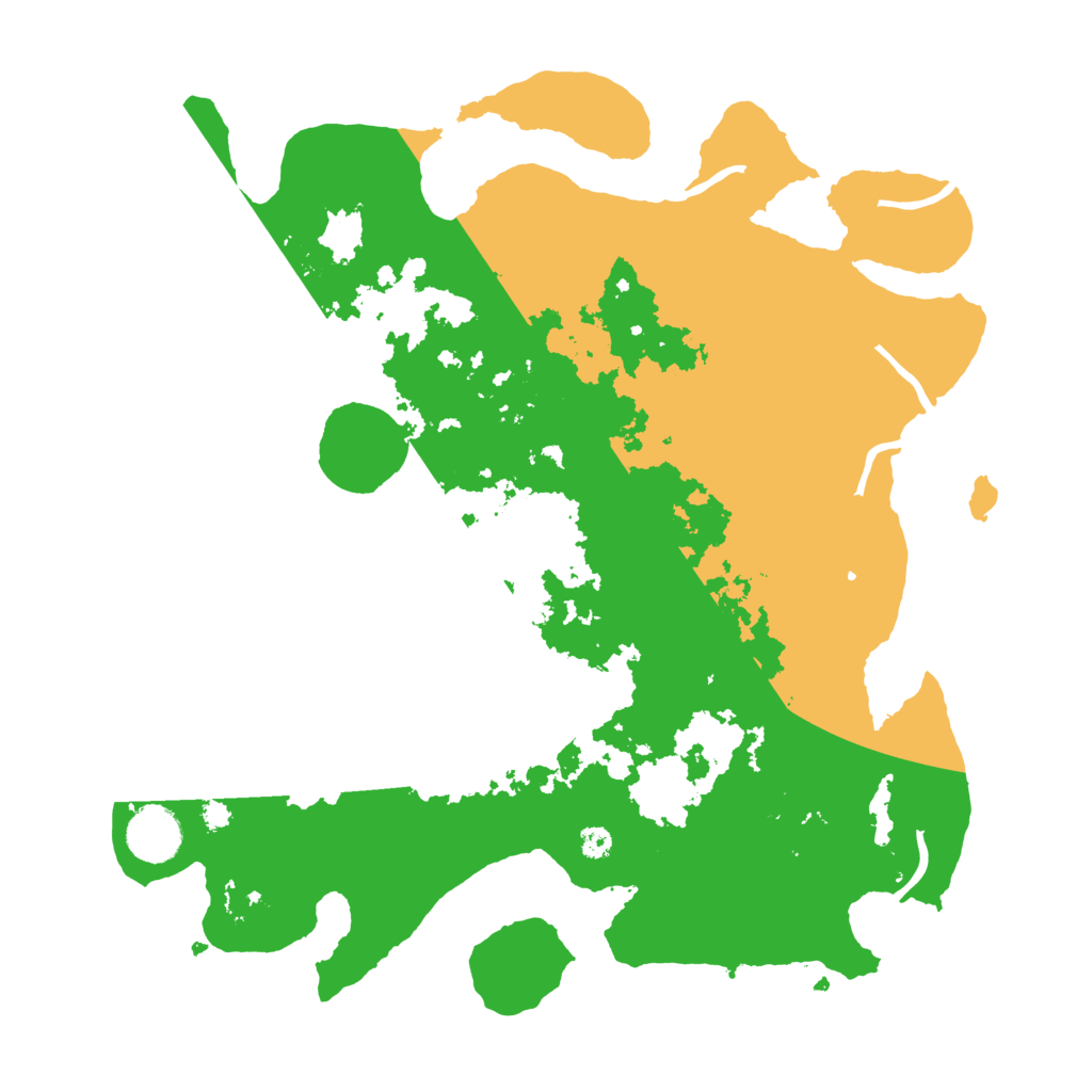 Biome Rust Map: Procedural Map, Size: 3500, Seed: 1497670696