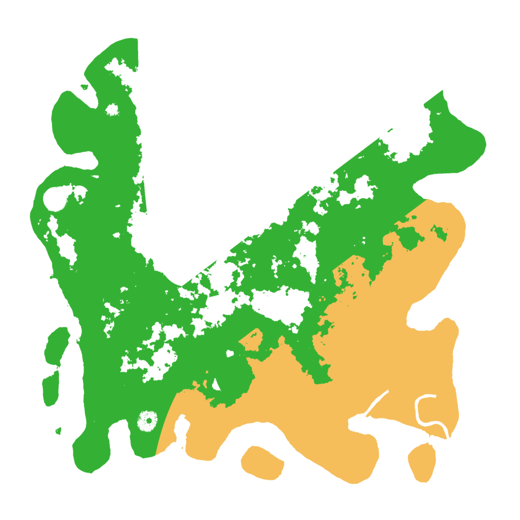 Biome Rust Map: Procedural Map, Size: 3800, Seed: 259045773