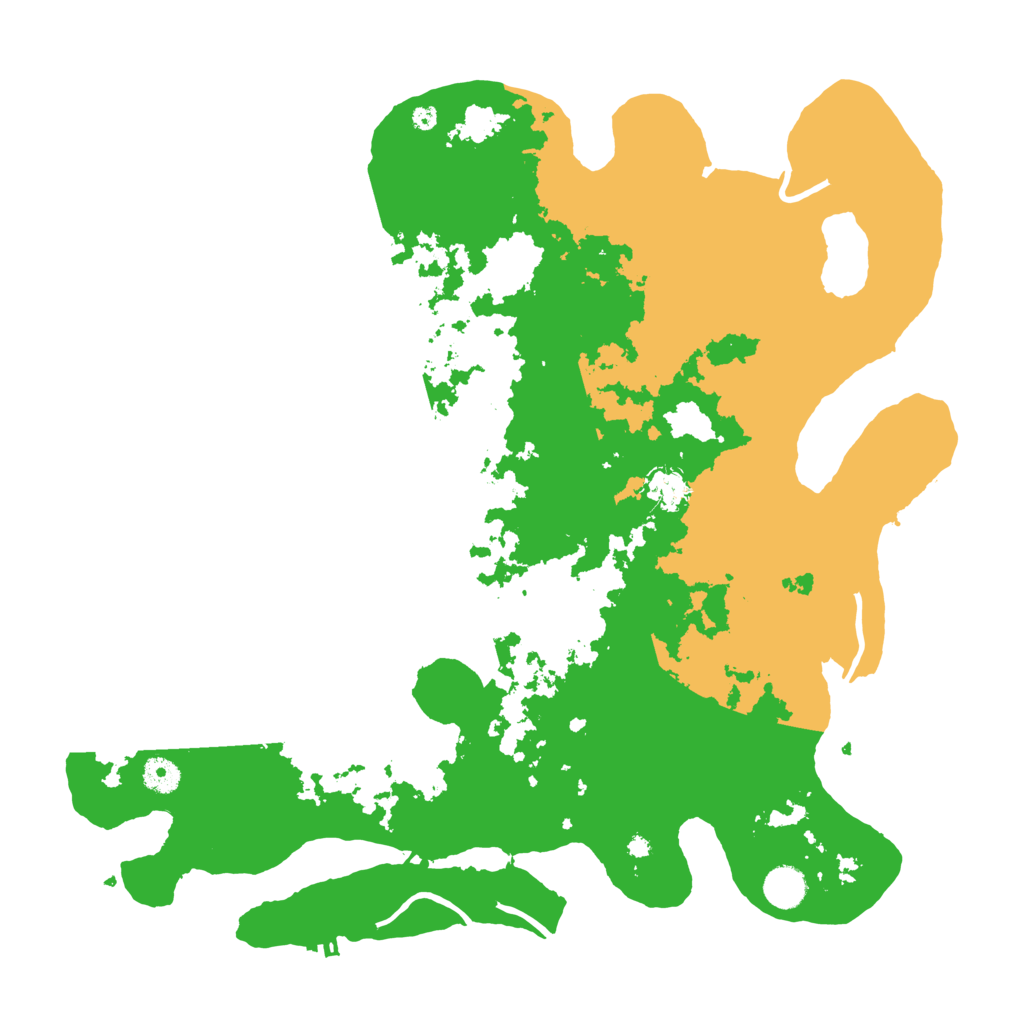 Biome Rust Map: Procedural Map, Size: 4250, Seed: 106011827