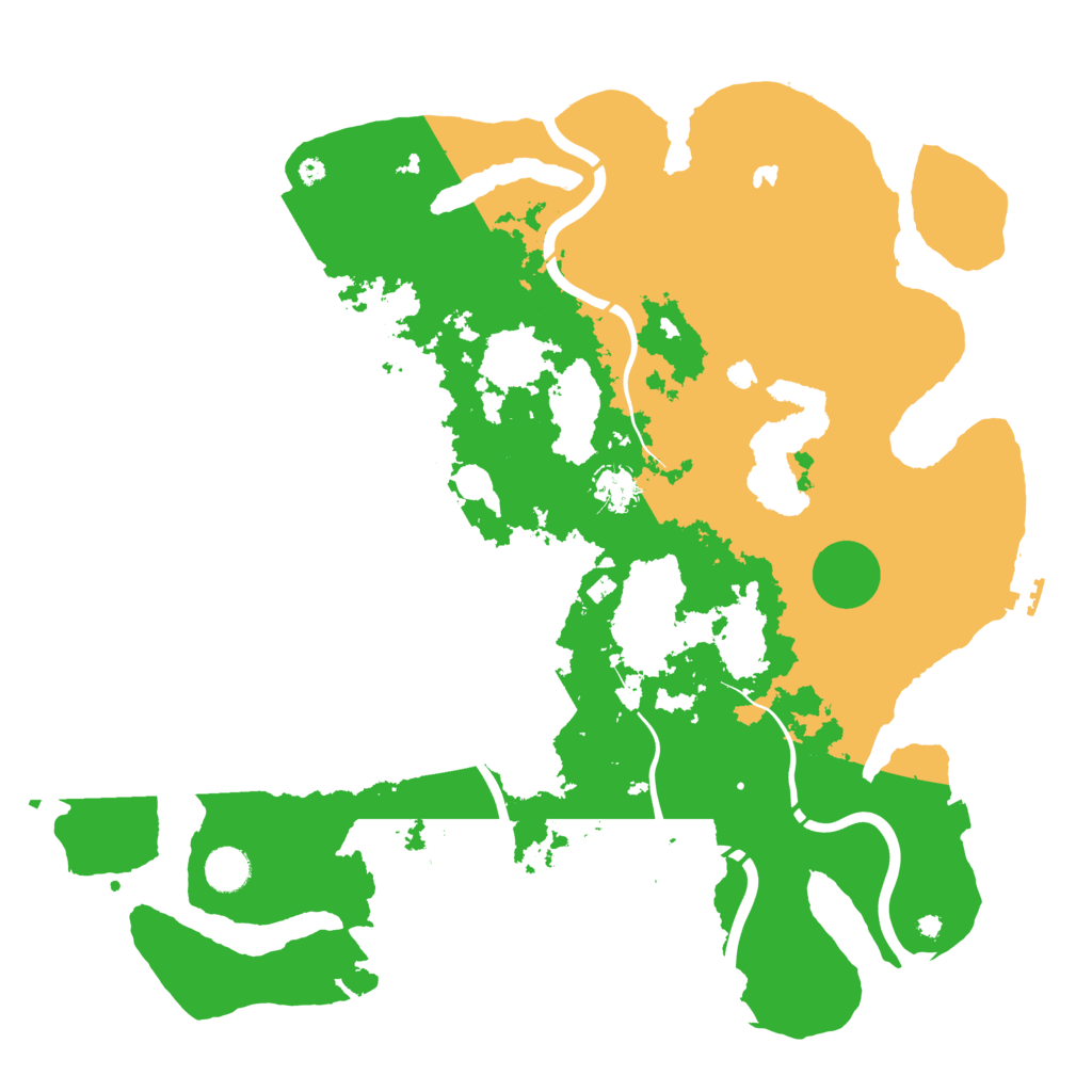 Biome Rust Map: Procedural Map, Size: 4250, Seed: 65146516