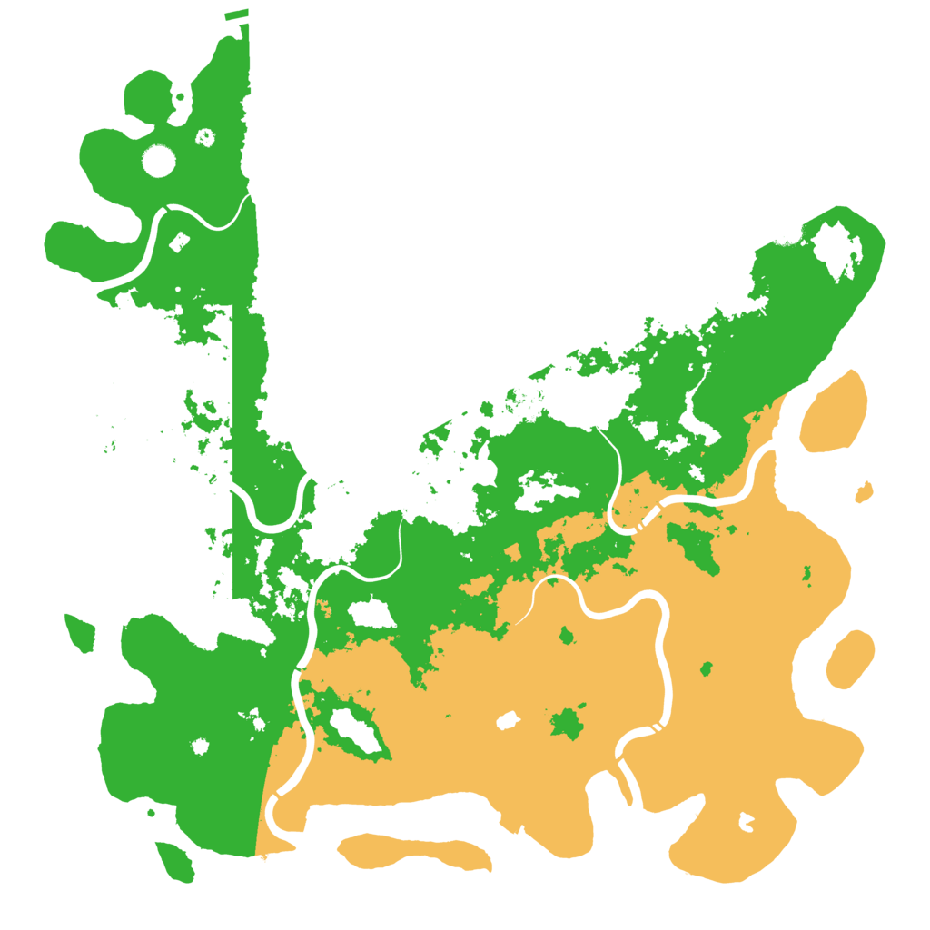 Biome Rust Map: Procedural Map, Size: 5000, Seed: 2009478478