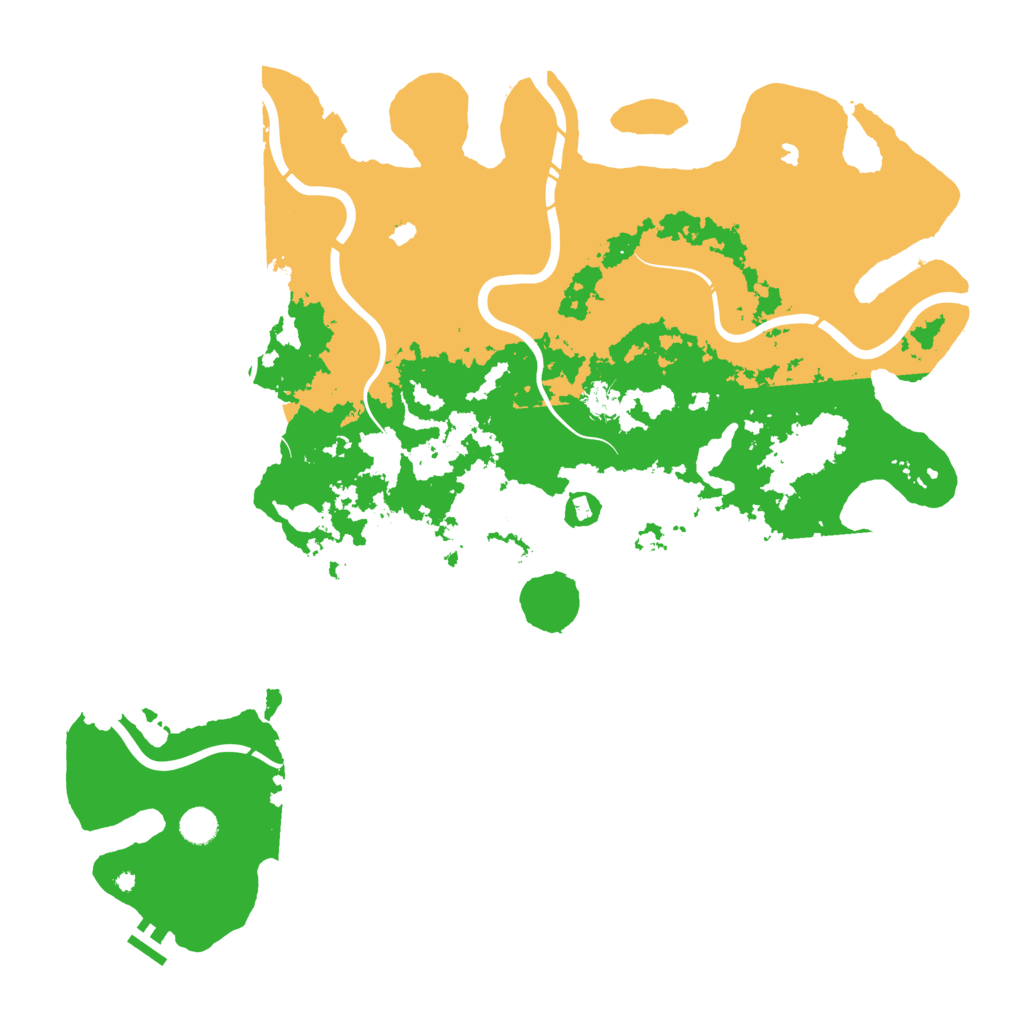 Biome Rust Map: Procedural Map, Size: 4800, Seed: 1541895925
