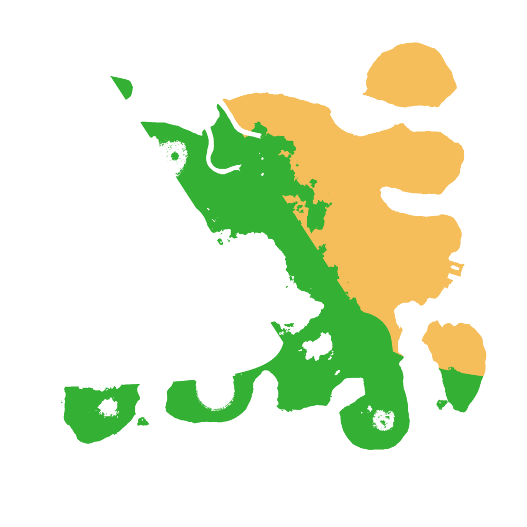 Biome Rust Map: Procedural Map, Size: 2500, Seed: 565012750