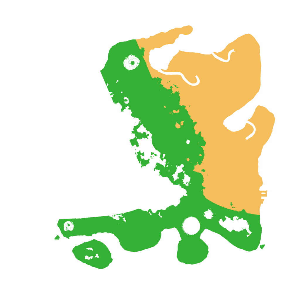 Biome Rust Map: Procedural Map, Size: 3000, Seed: 2039068096