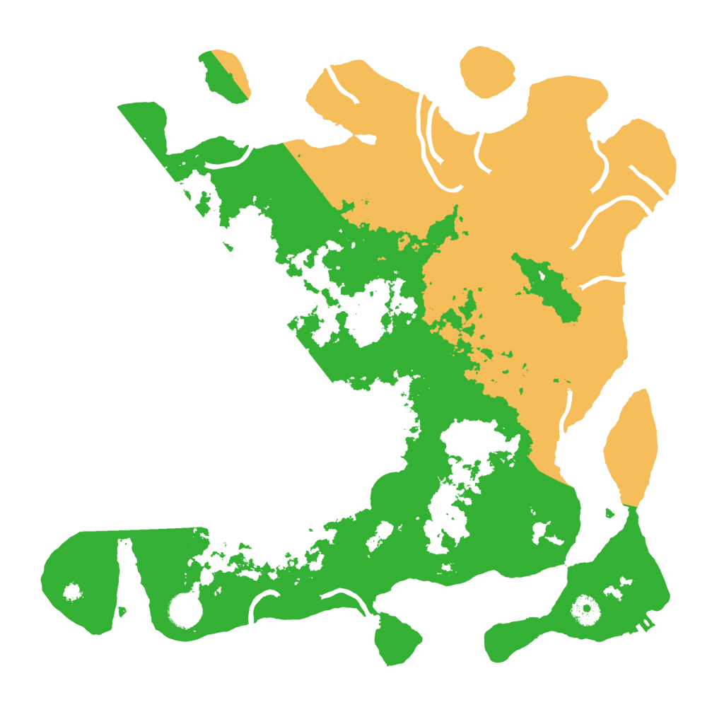 Biome Rust Map: Procedural Map, Size: 3750, Seed: 5836582