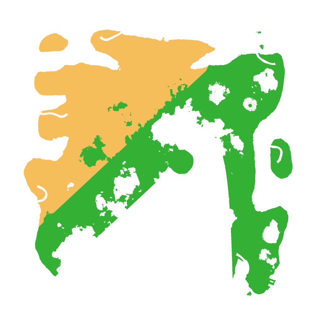 Biome Rust Map: Procedural Map, Size: 3500, Seed: 1649682313