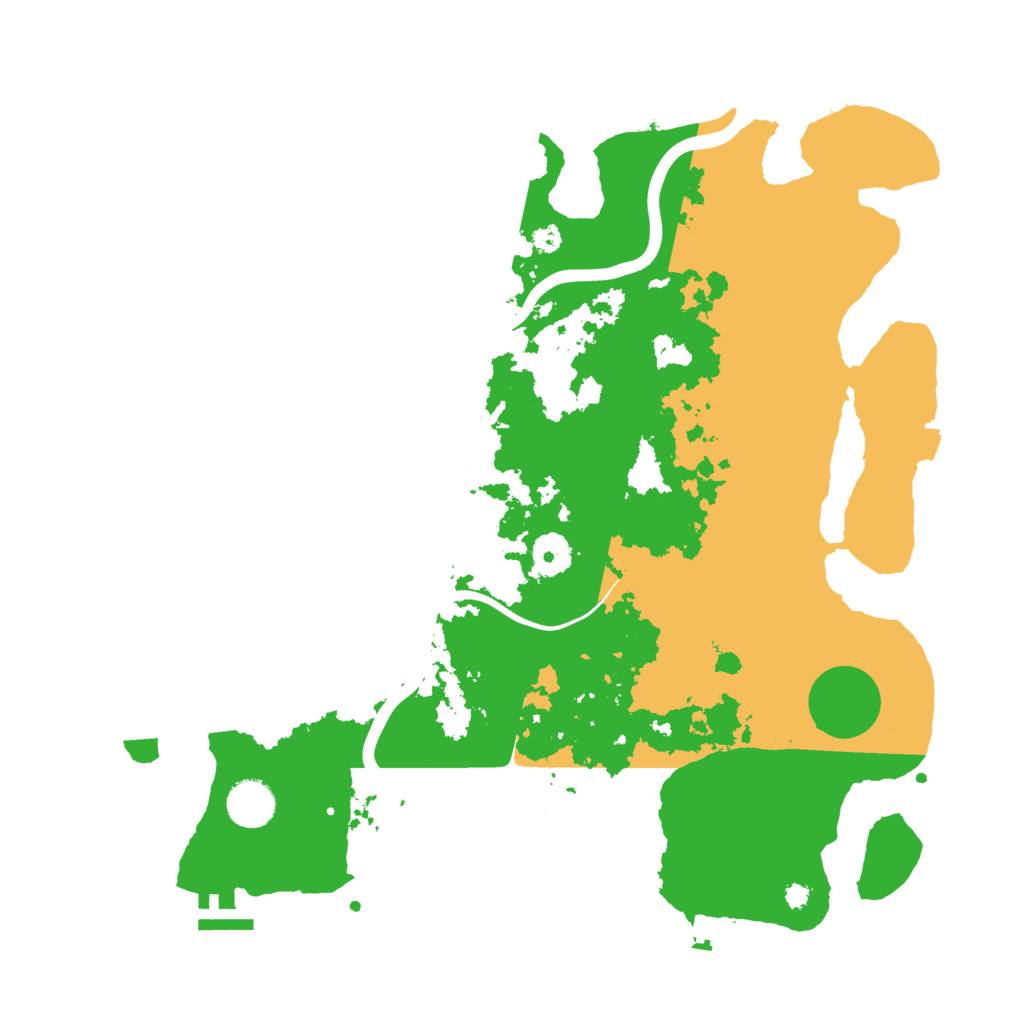 Biome Rust Map: Procedural Map, Size: 3750, Seed: 352009797