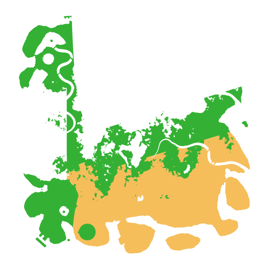 Biome Rust Map: Procedural Map, Size: 4250, Seed: 304320870