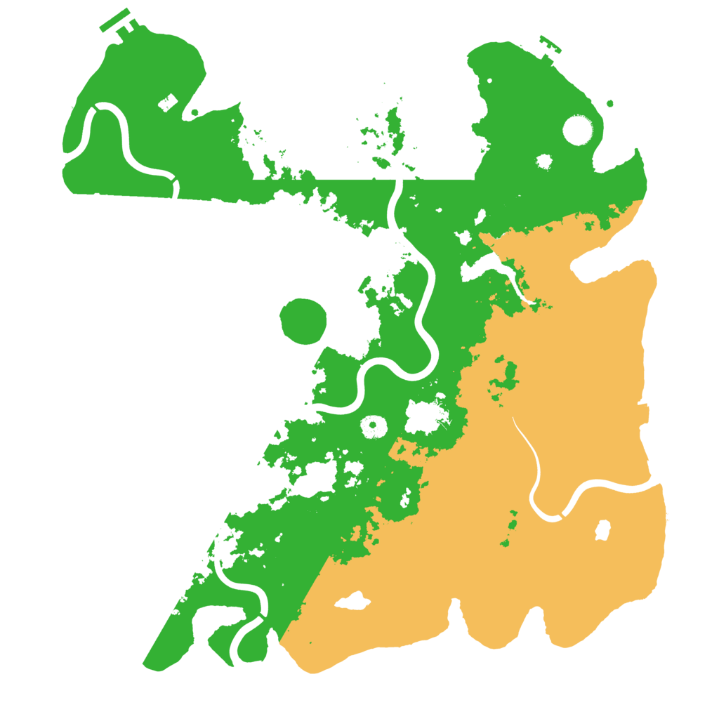 Biome Rust Map: Procedural Map, Size: 4250, Seed: 880077683