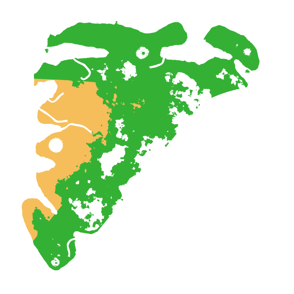 Biome Rust Map: Procedural Map, Size: 3650, Seed: 2139570192