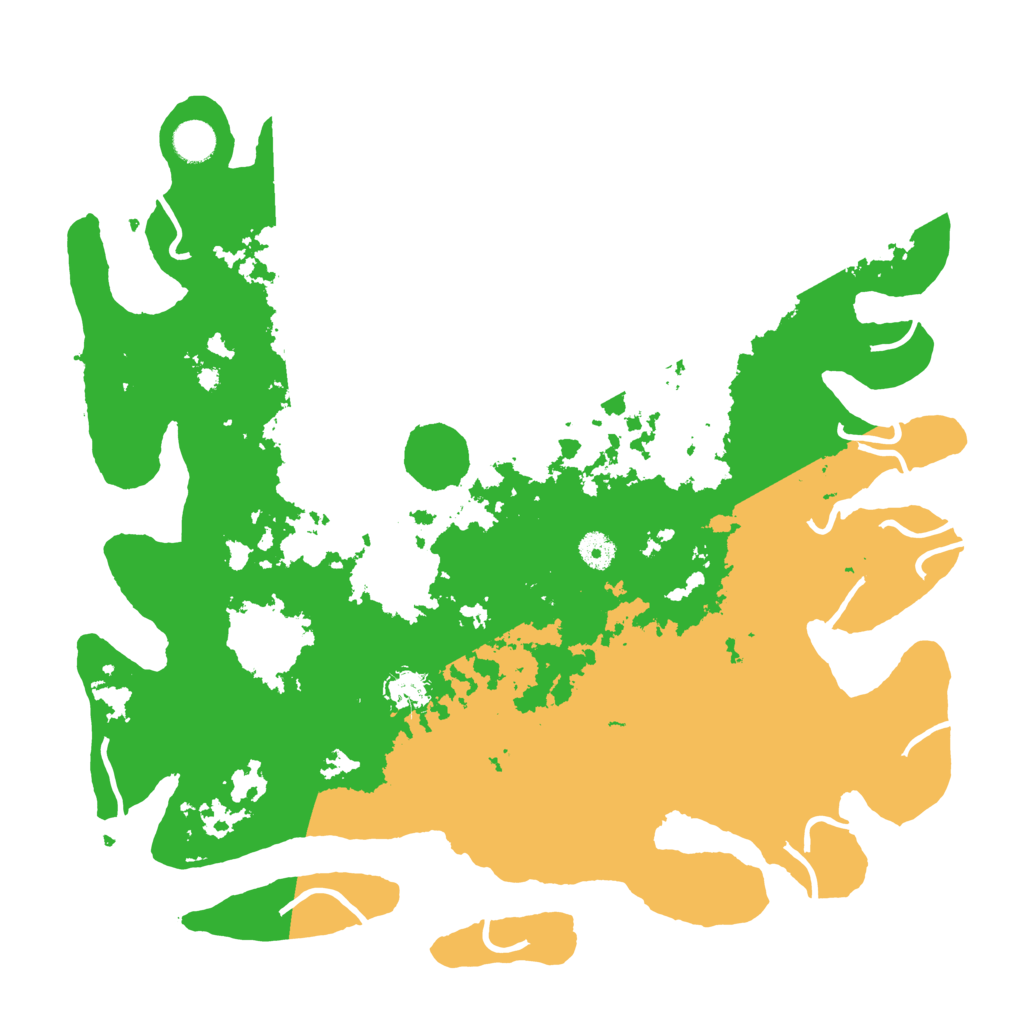 Biome Rust Map: Procedural Map, Size: 4250, Seed: 1313848159