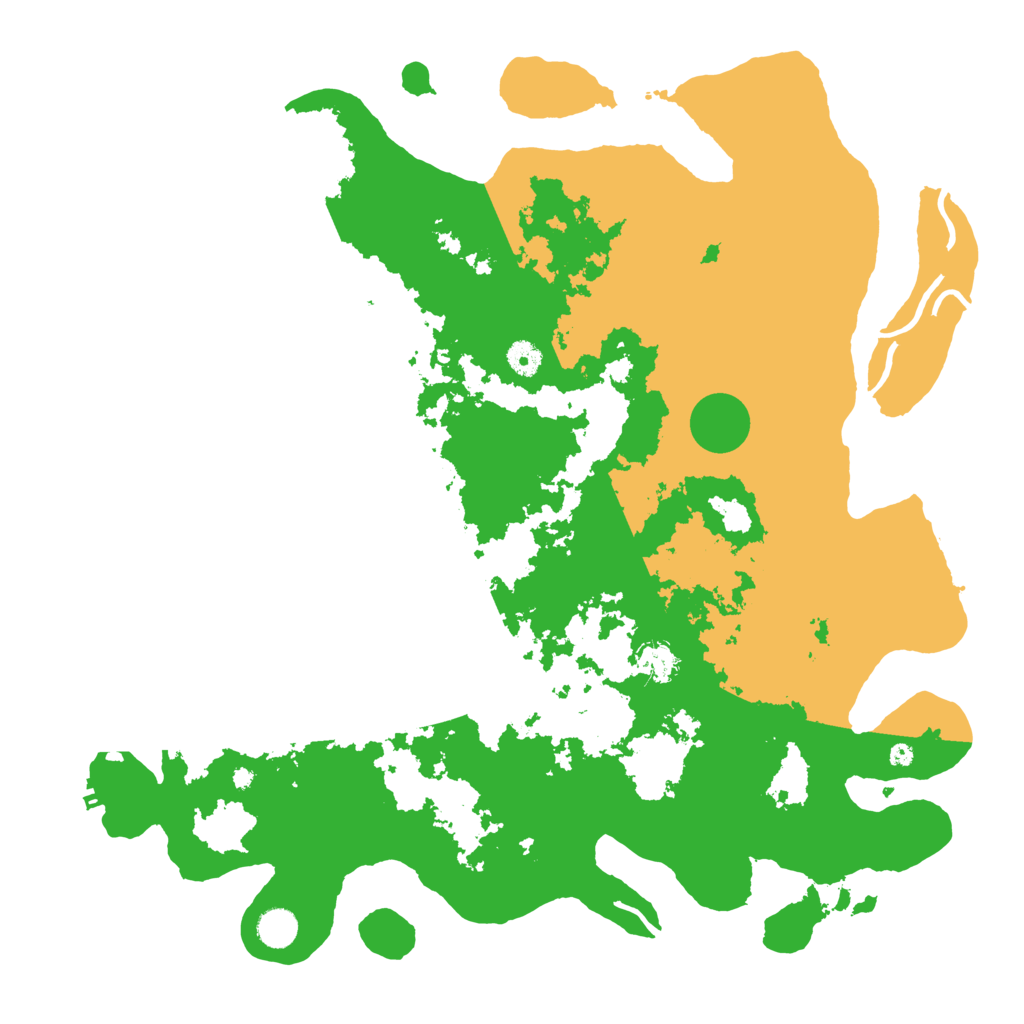 Biome Rust Map: Procedural Map, Size: 4500, Seed: 1441274922