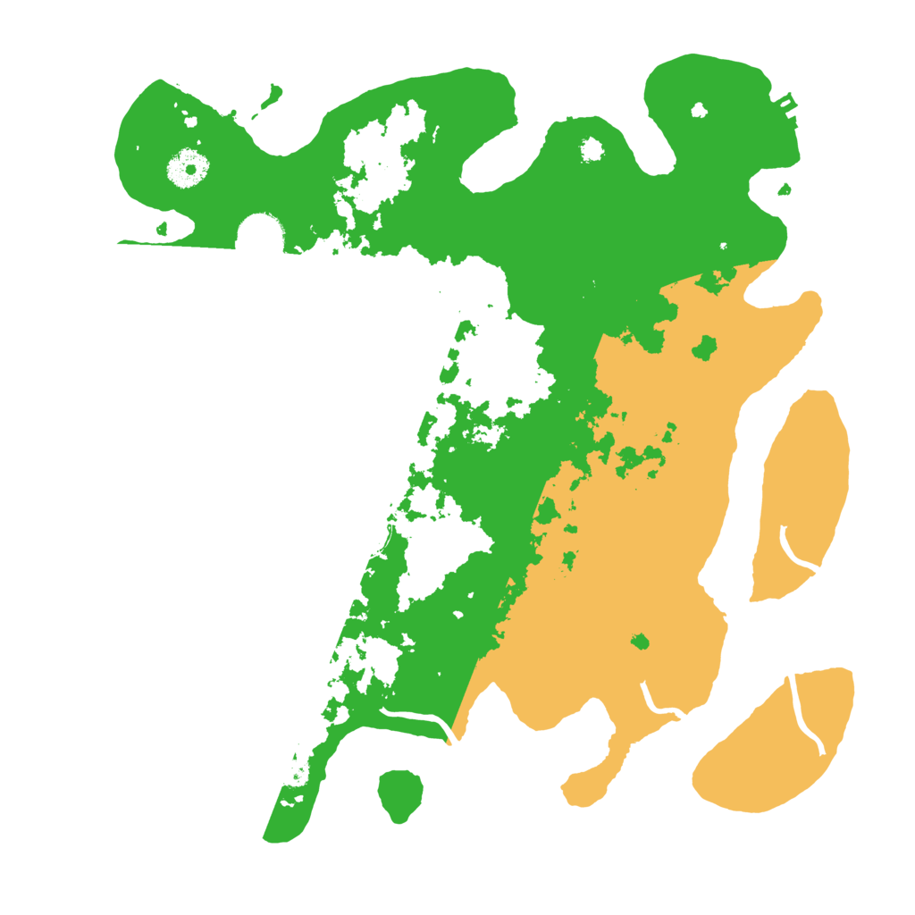 Biome Rust Map: Procedural Map, Size: 3500, Seed: 606099441