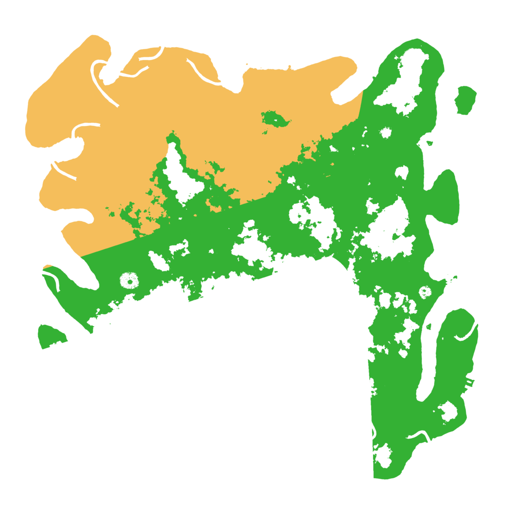 Biome Rust Map: Procedural Map, Size: 4250, Seed: 85618276